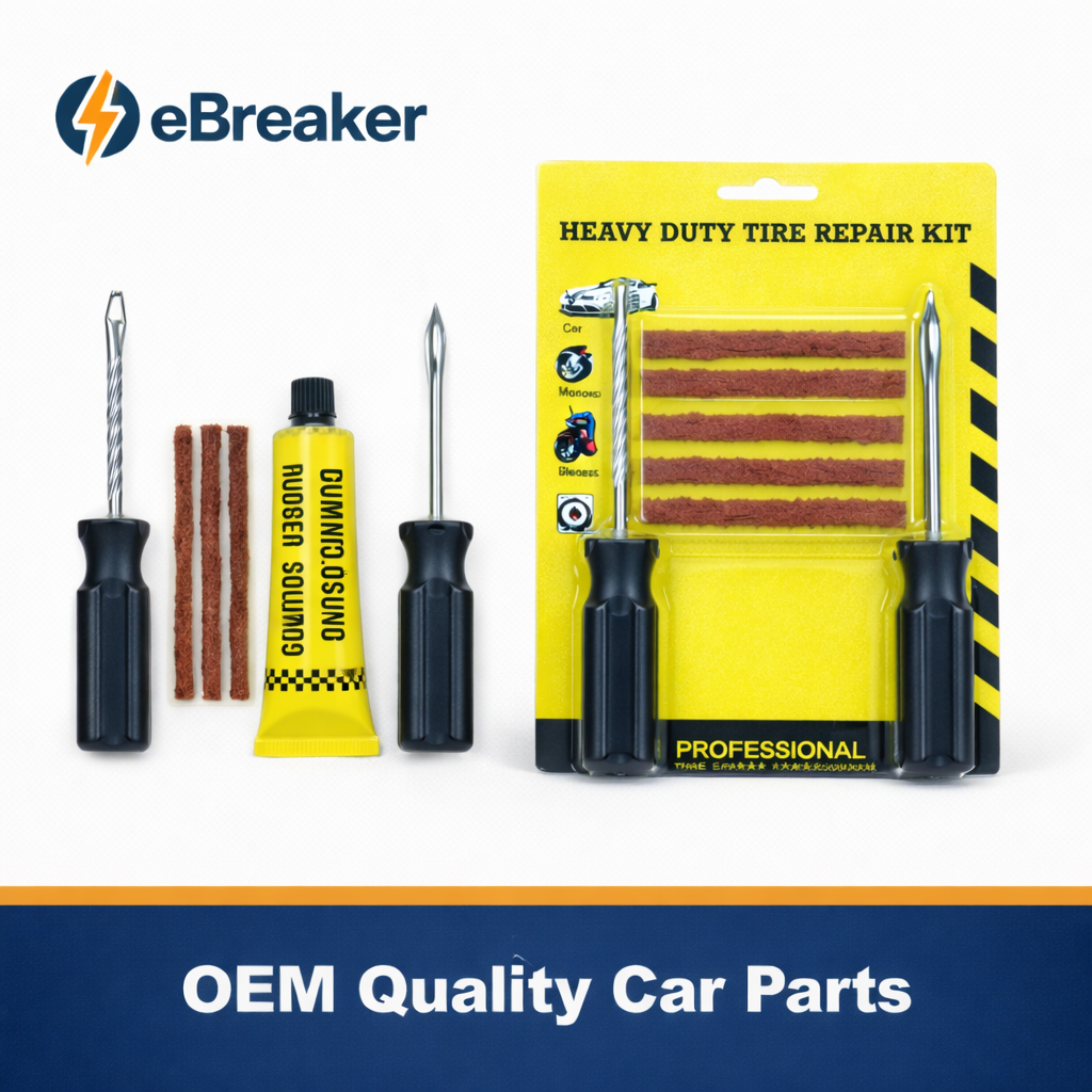 Emergency Tyre Repair Kit – Heavy Duty Puncture Fix for Car Motorcycle,Van Truck7