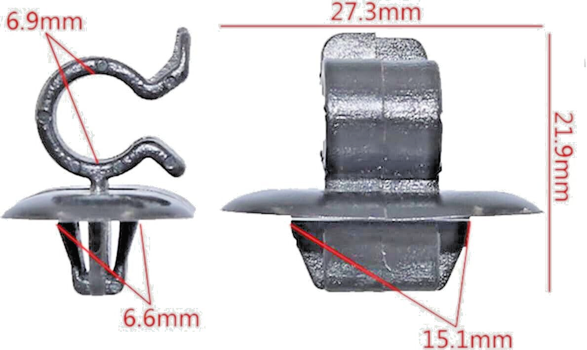 Bonnet Rod Stay Clip  for Support Strut Citroen Peugeot Renault Vauxhall12