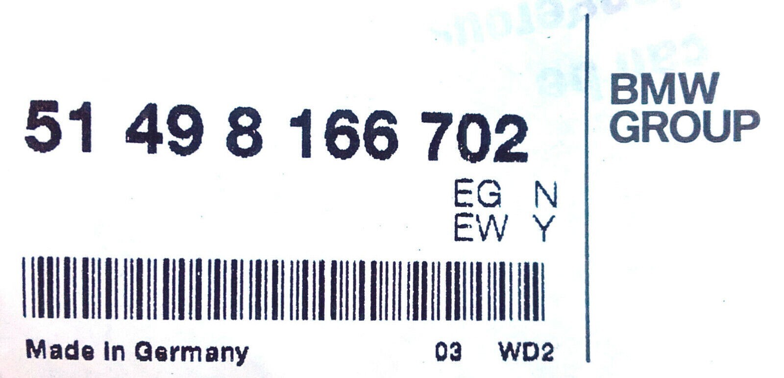 BMW Trim Clips Push Fit Interior Fastener 51498166702 1 2 3 4 5 6 7 X Series x1013