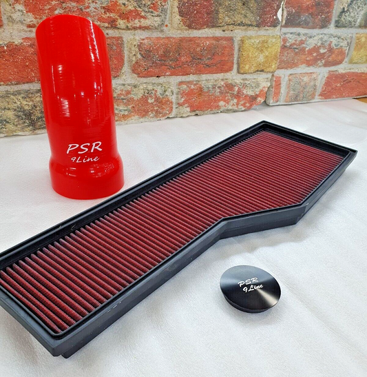 Porsche 996 Performance Induction Upgrade Air Filter & Resonator Box Kit RED0