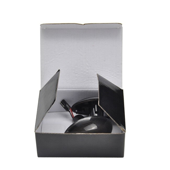 MINI LED Side Indicator Smoked Lens Amber Repeater Light For R55 R56 R57 R58 R595