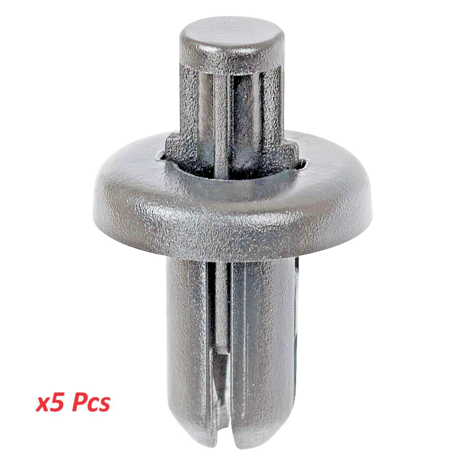 5mm Plastic Rivet Trim Clips x5 Honda Yamaha Suzuki Kawasaki Bike Fairing Panel0