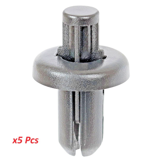 5mm Plastic Rivet Trim Clips x5 Honda Yamaha Suzuki Kawasaki Bike Fairing Panel0