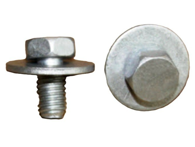 RENAULT Body Work Fixing Bolt & Captive Washer M6x18mm Galvanised #7703101446 2011