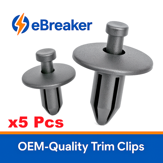 AUDI Push Fit Rivet Trim Clips x5 Underbody Shields Wheel Arch Side Skirt Fixing0