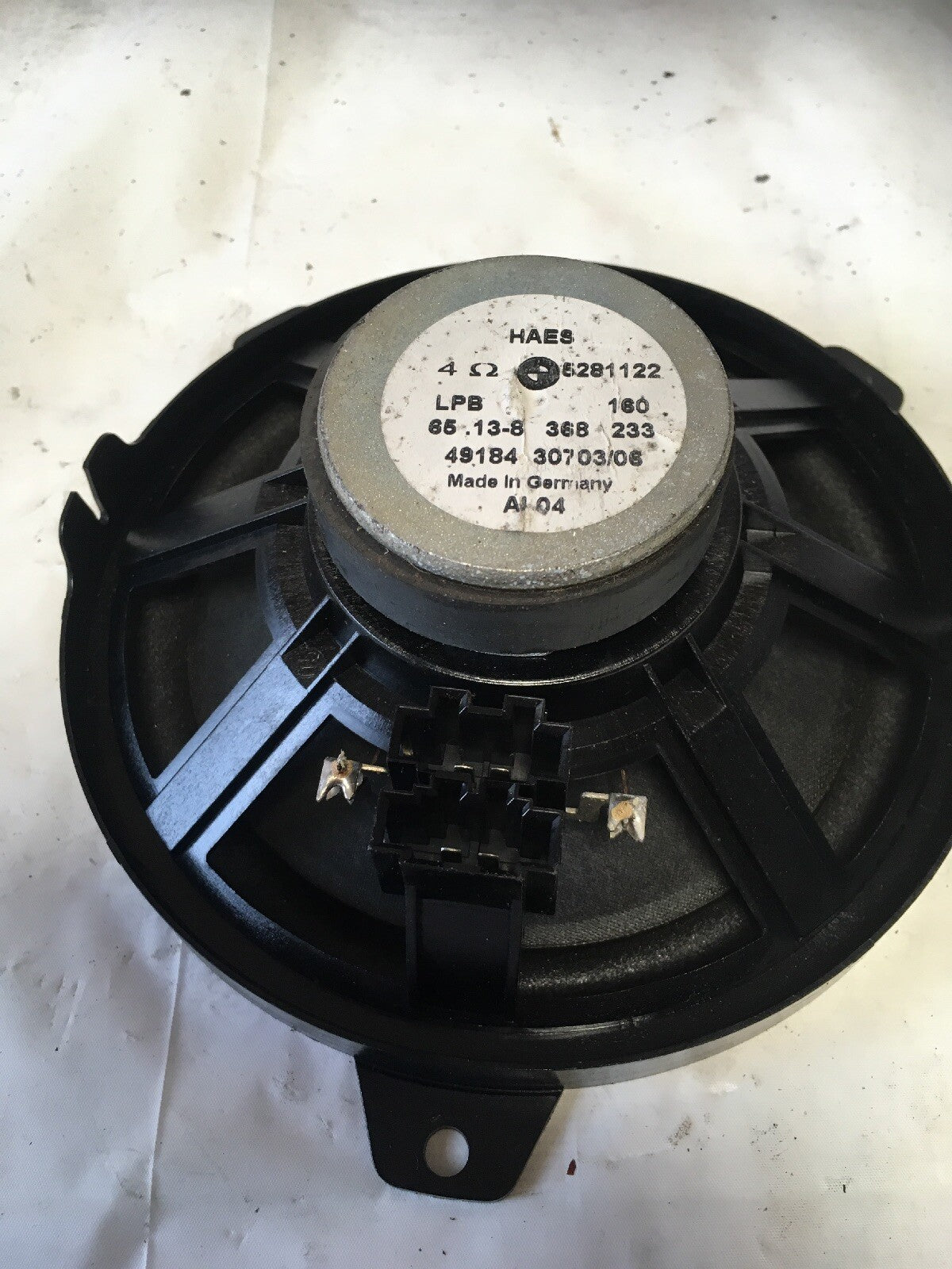 Door Speaker O.E From a BMW E46 Coupe 2000 Blue1