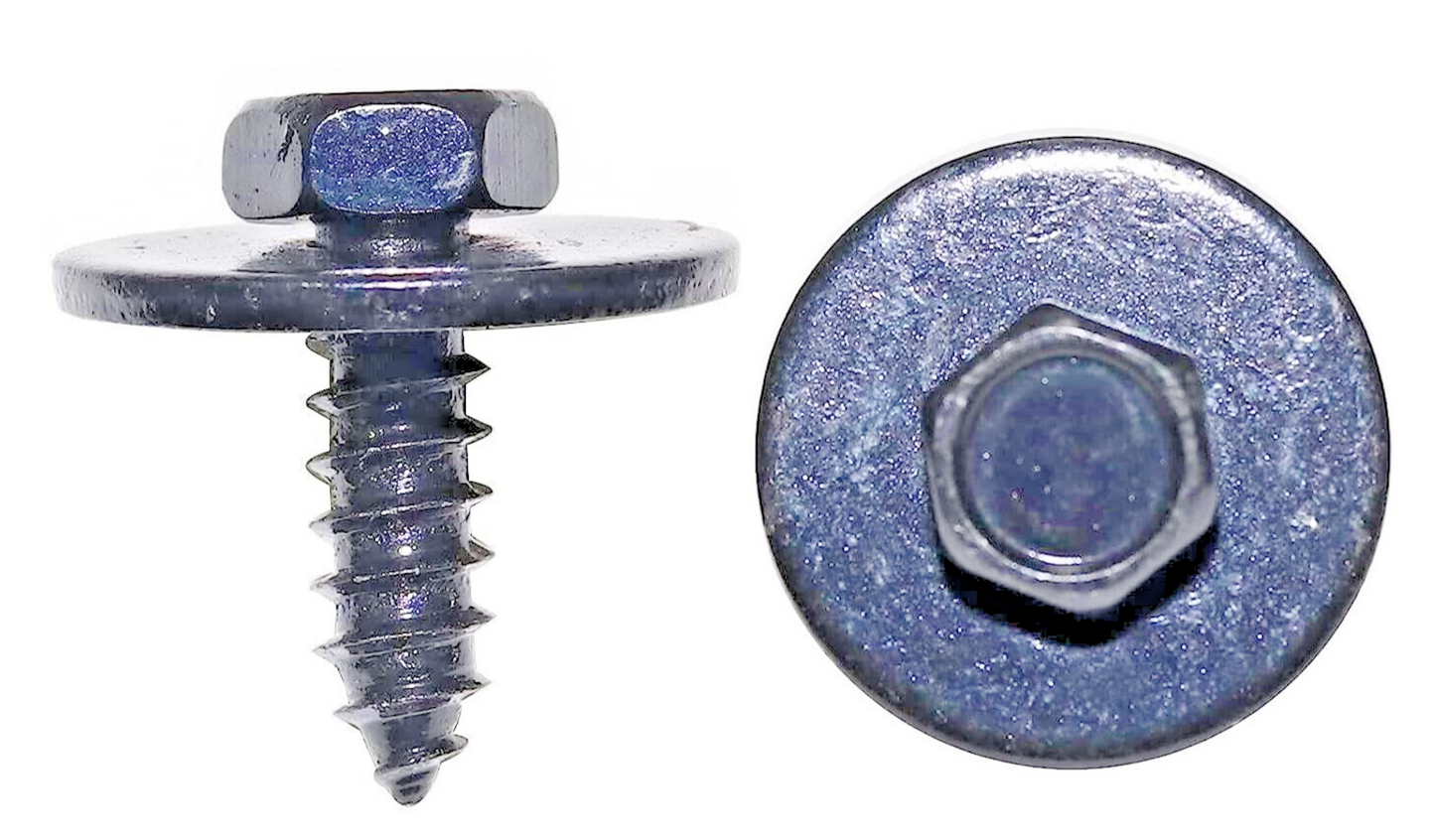 BMW Under-tray Wheel Arch Bumper Mounting Hex Screw with Washer 07147129160 10pc13