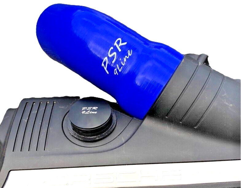 Porsche 997 911 Air Box Resonator Bypass Modification Plug & Blue Induction Pipe15