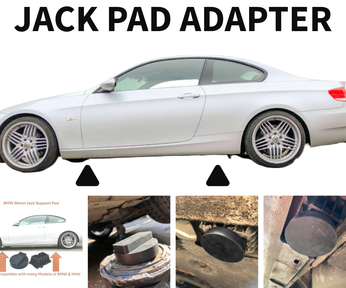 BMW Rubber Jacking Jack Pad Lift Adaptor Fit E46 E90 E91 E92 X1 X3 X5 X6 & MORE0