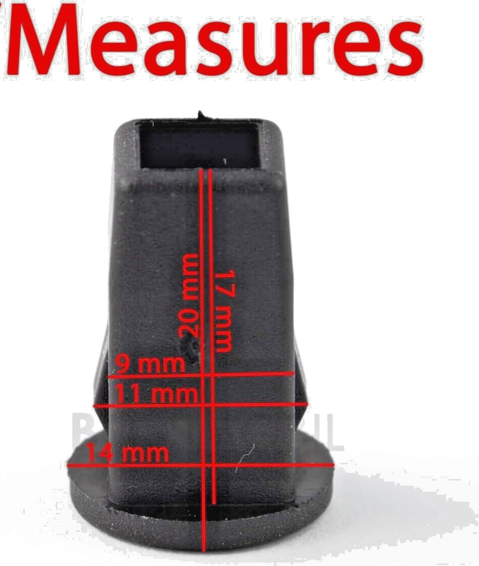 Ford Body Trim Light Expanding Grommet Clip 6659902 for Fiesta Focus Transit x517