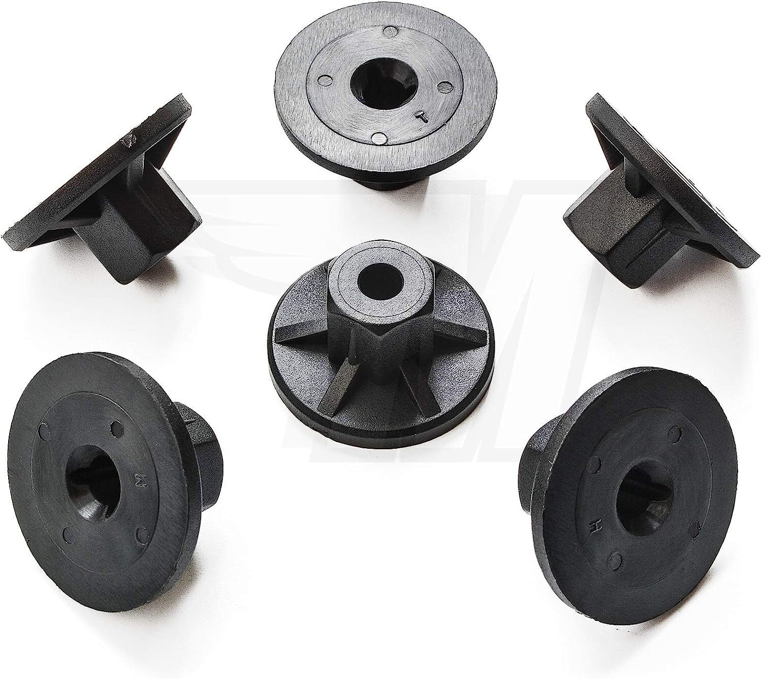 UNDERTRAY ARCH LINER SIDE SKIRT TRIM & BUMPER FIXING NUT SKODA N90757901 10Qty6