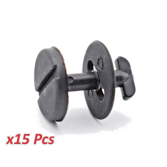 BMW Floor Mat Carpet Twist Clips x15 Compatible with 3, 5, 7, 8, X3, X5 Series0