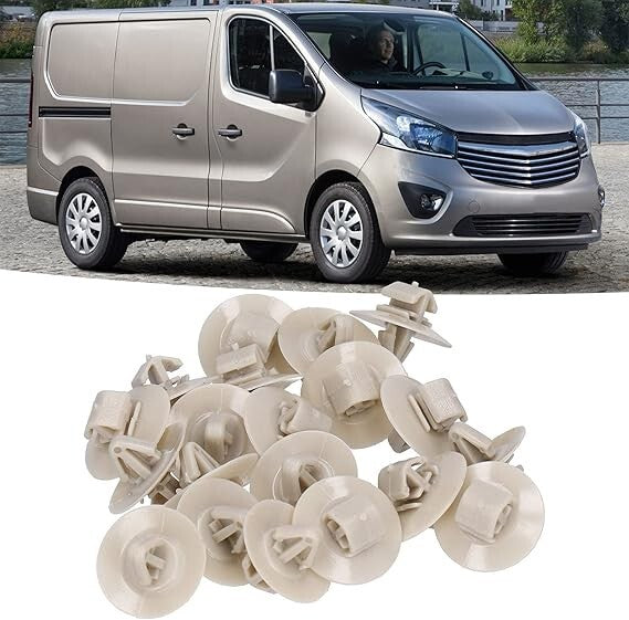 RENAULT Clips Trim Panel Fastener Side Moulding  x15 Pcs Kangoo Master Scenic9