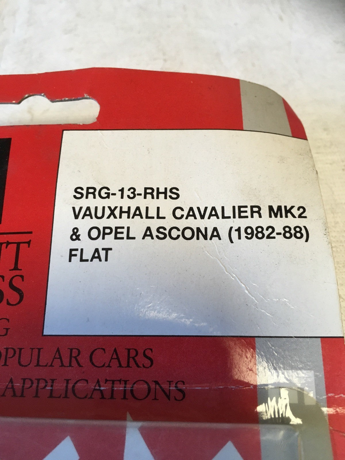 Vauxhall Cavalier Mk2 Ascona 82-88 Right Side Replacement Door Wing Mirror glass1