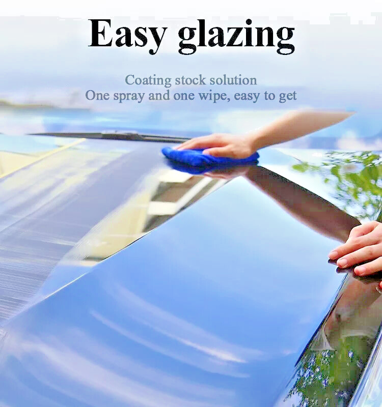 Detailer Rapid Spray Car Ceramic Coating Sealant Nano Crystal Formula Protects.8