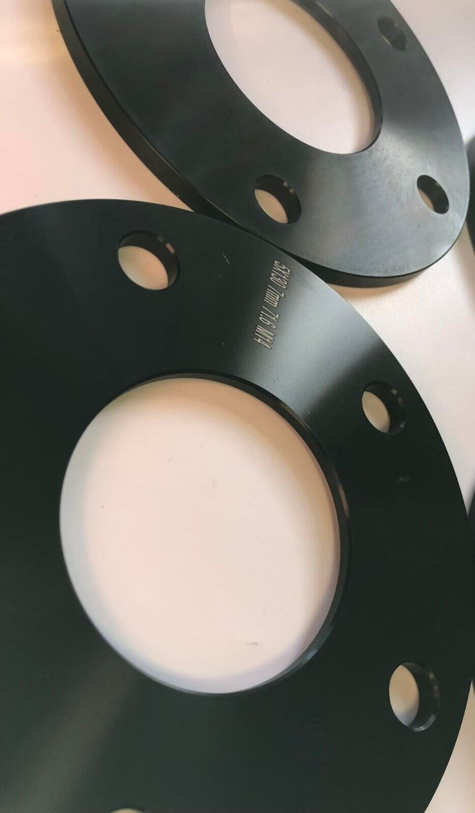 Porsche Wheel Spacers 7mm Set Of 4 in Black 5x130 PSR9Line17