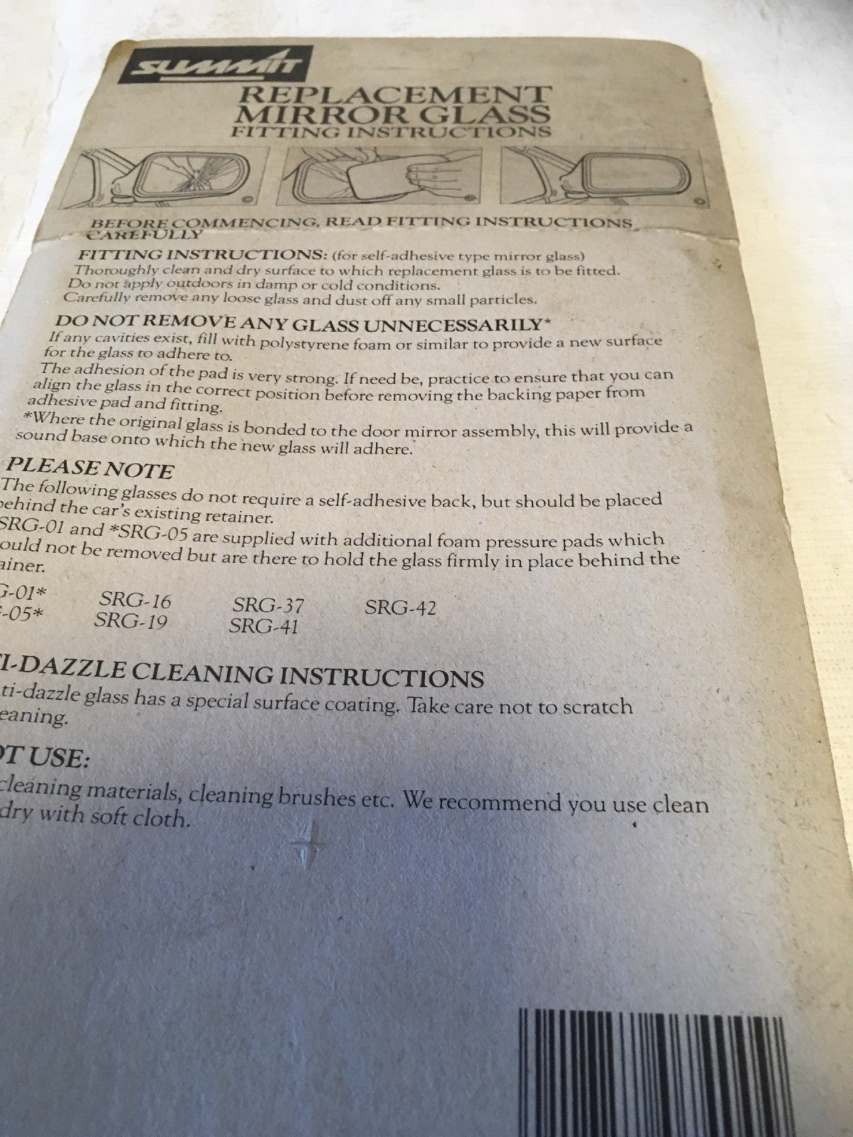 Renault 21 Years 86-93 Left Side Replacement Door Wing Mirror glass2