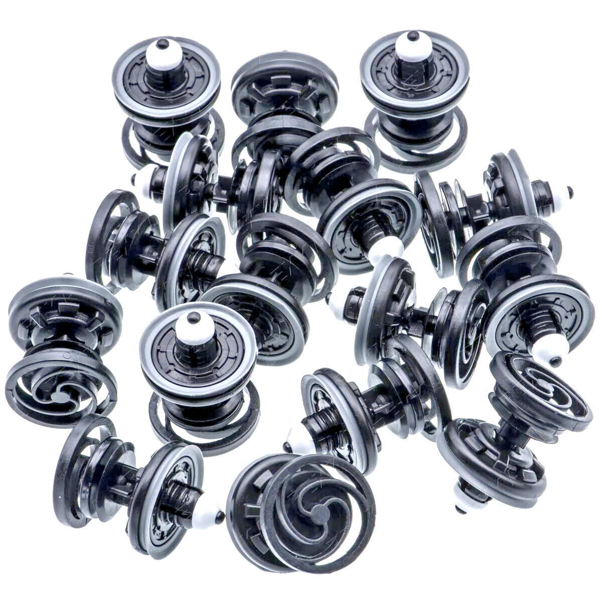VW Interior Door Card Trim Panel Fastener Clips Sprung Head Beetle Touran Tiguan18