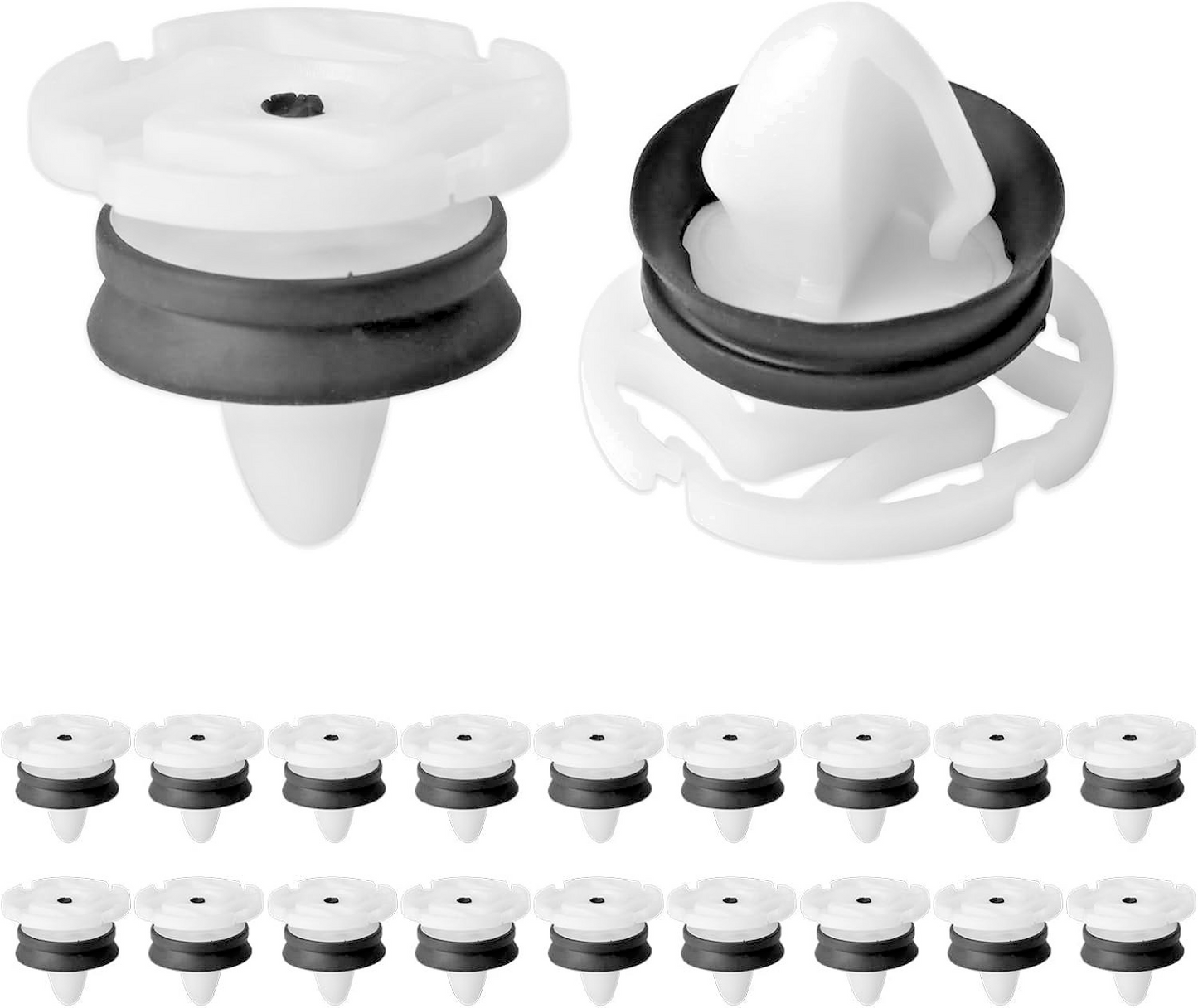 CITROEN Door Card Panel Trim Interior Sprung Head Fastener Clips 3457ZN - 15 Pcs18