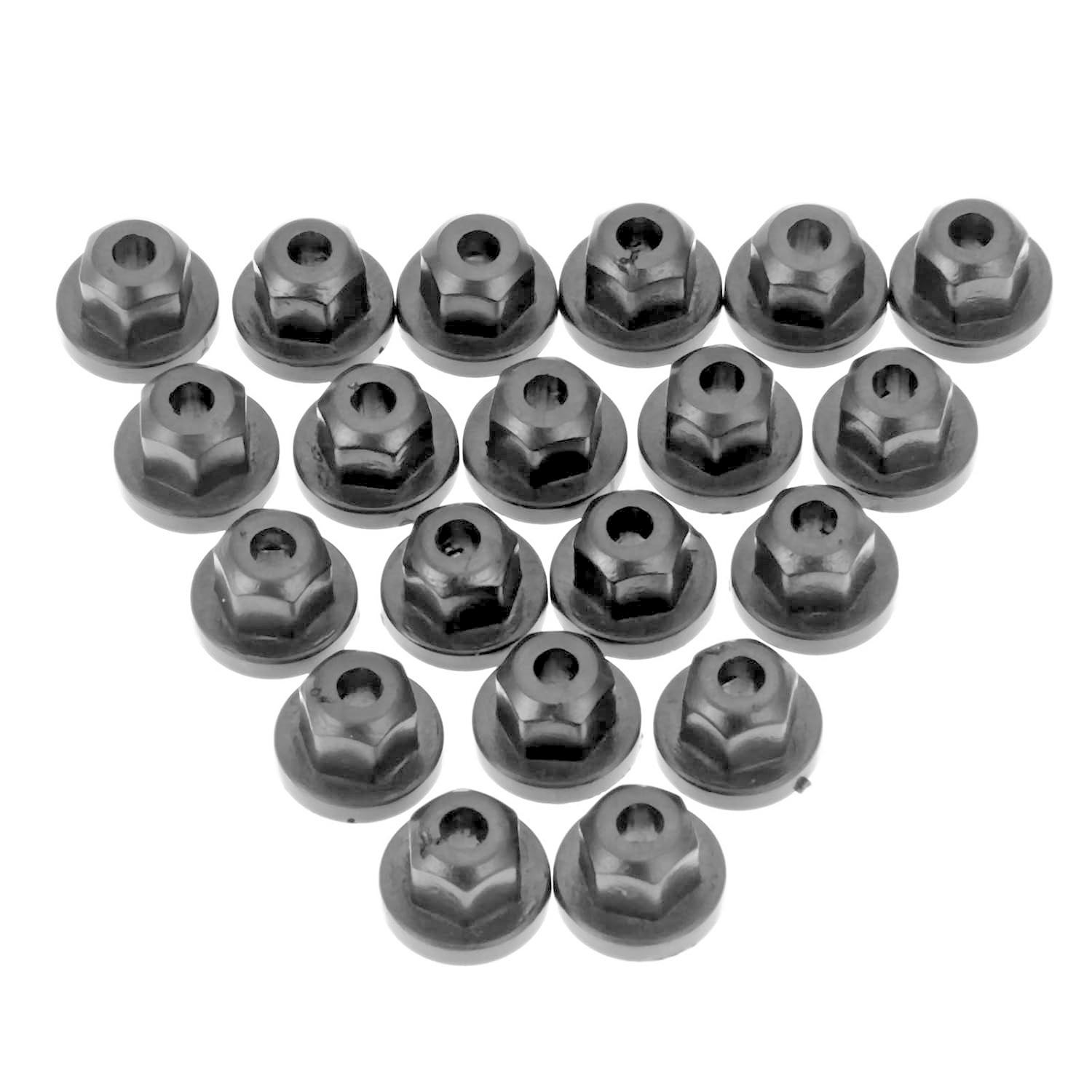 Land Rover Wheel Arch Liner Plastic Trim Fastener Hex Nut M6  RYH500780 - 5 Pcs.13
