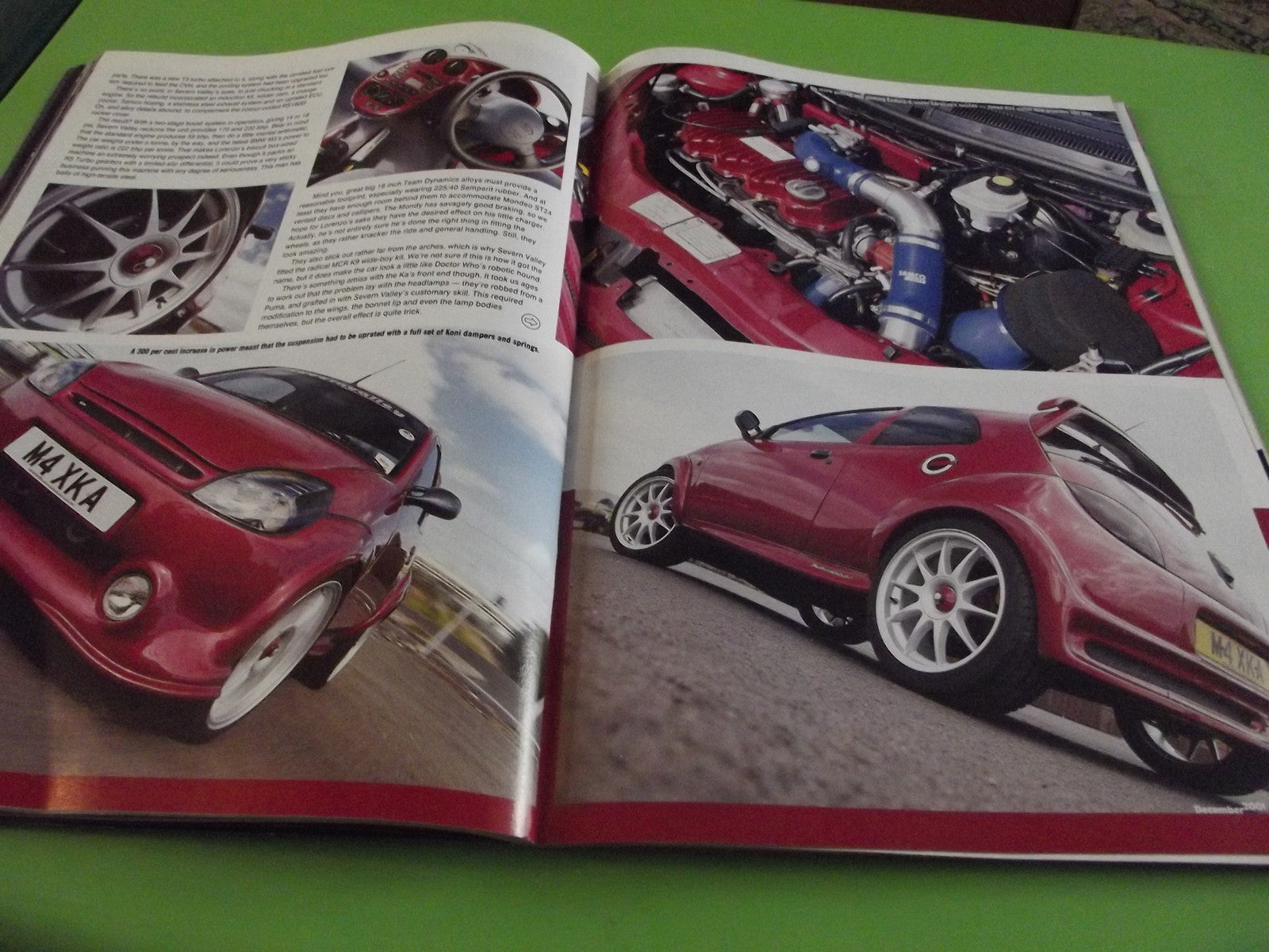 FAST FORD MAGAZINE DECEMBER 2001 #C54