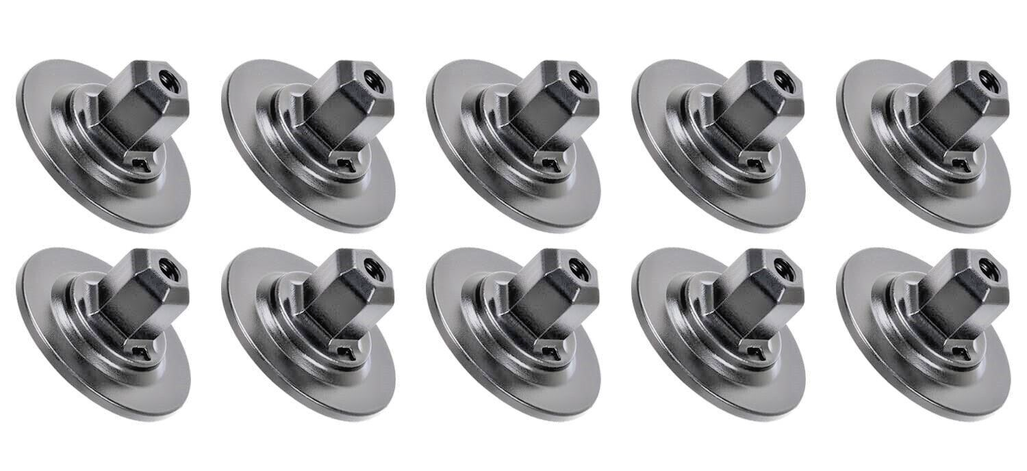 Audi A3 A1 Q5 Skoda Seat WHT000713 Splash Guard Nut – 10× Large Collar Hex Nuts.2
