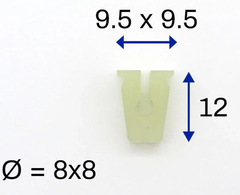 MINI Small Bodywork Trim Grommet QTY 20 - R, F & G 2001 to 2020 Models12