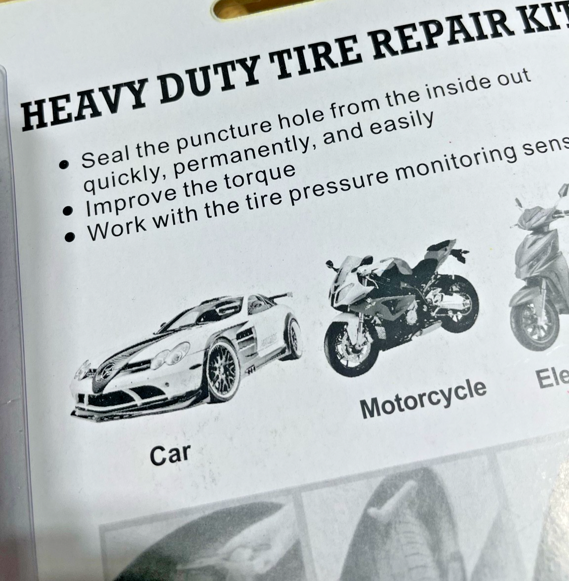 Instant Puncture Repair Kit – Heavy Duty Emergency Fix for Car, Motorcycle & Van17