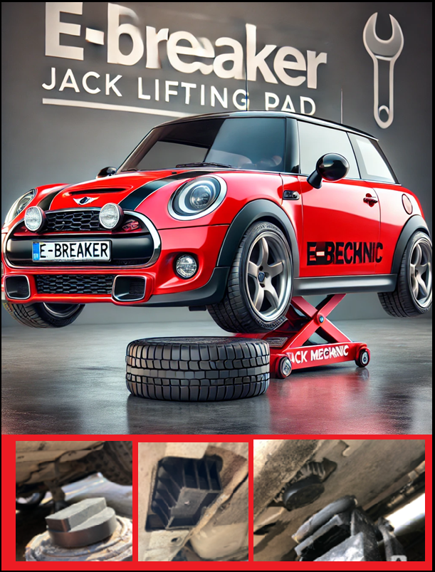 MINI Rubber Jacking Jack Pad Lift Adaptor Fit's, R50 R53 R56 R60 R55 F54 F56 F603