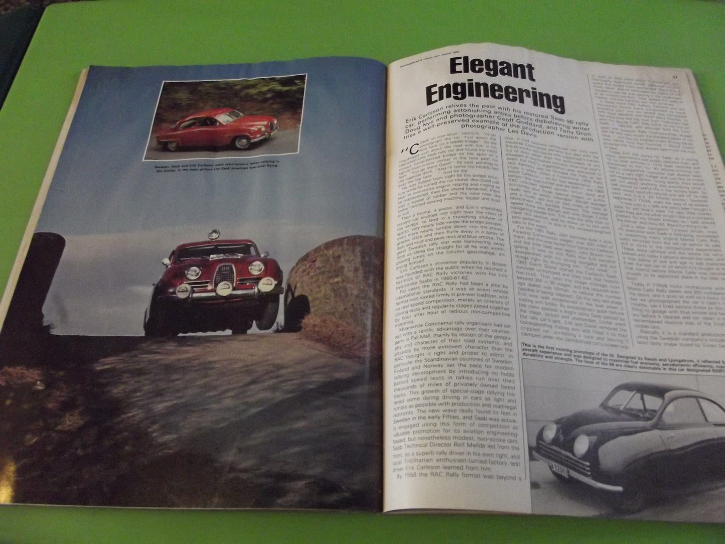 THOROUGHBRED AND CLASSIC CARS MAGAZINE AUGUST 1982 #C43