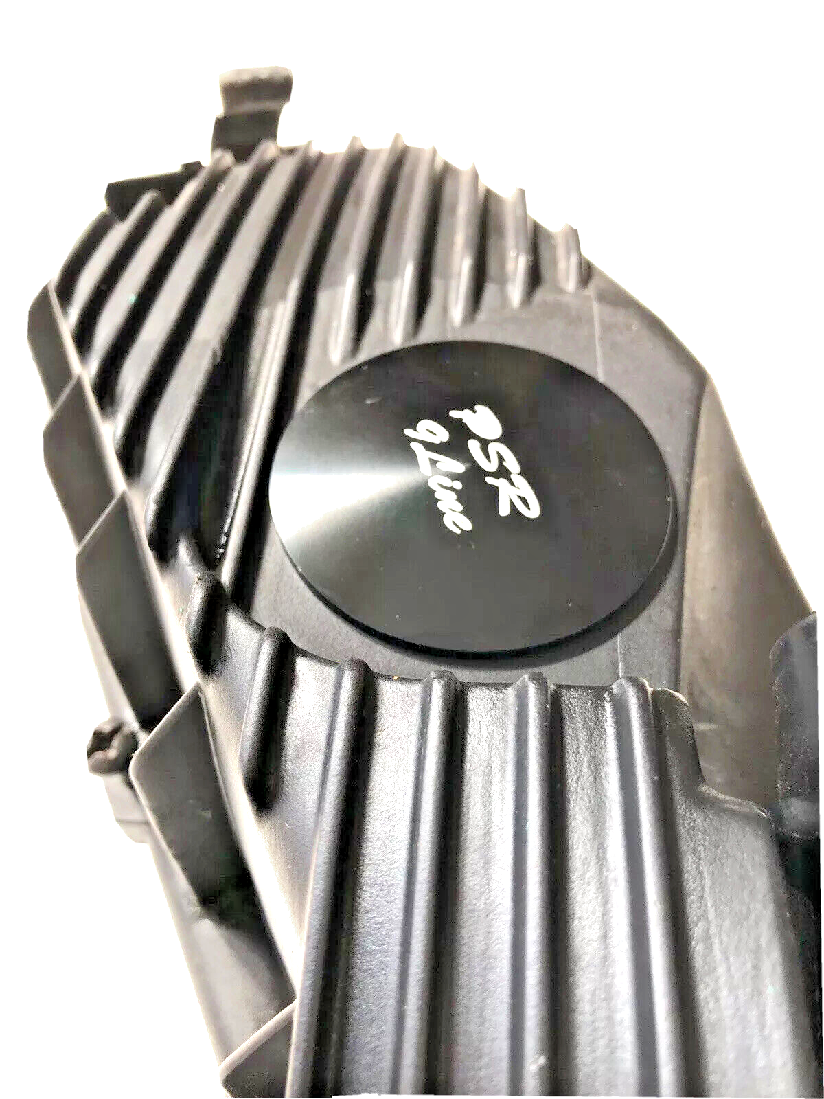 Porsche 996 Resonator Delete Air Box Upgrade with Red Induction Pipe & Plug /Cap5