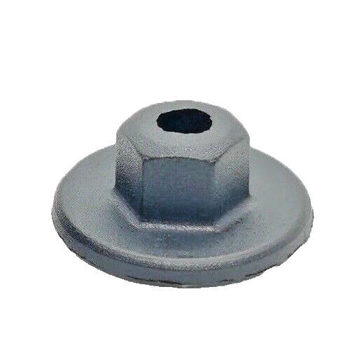 Hex Head Plastic Flanged 10mm Nut x5 pcs Arch Liner, Splash Guard, Underbody3
