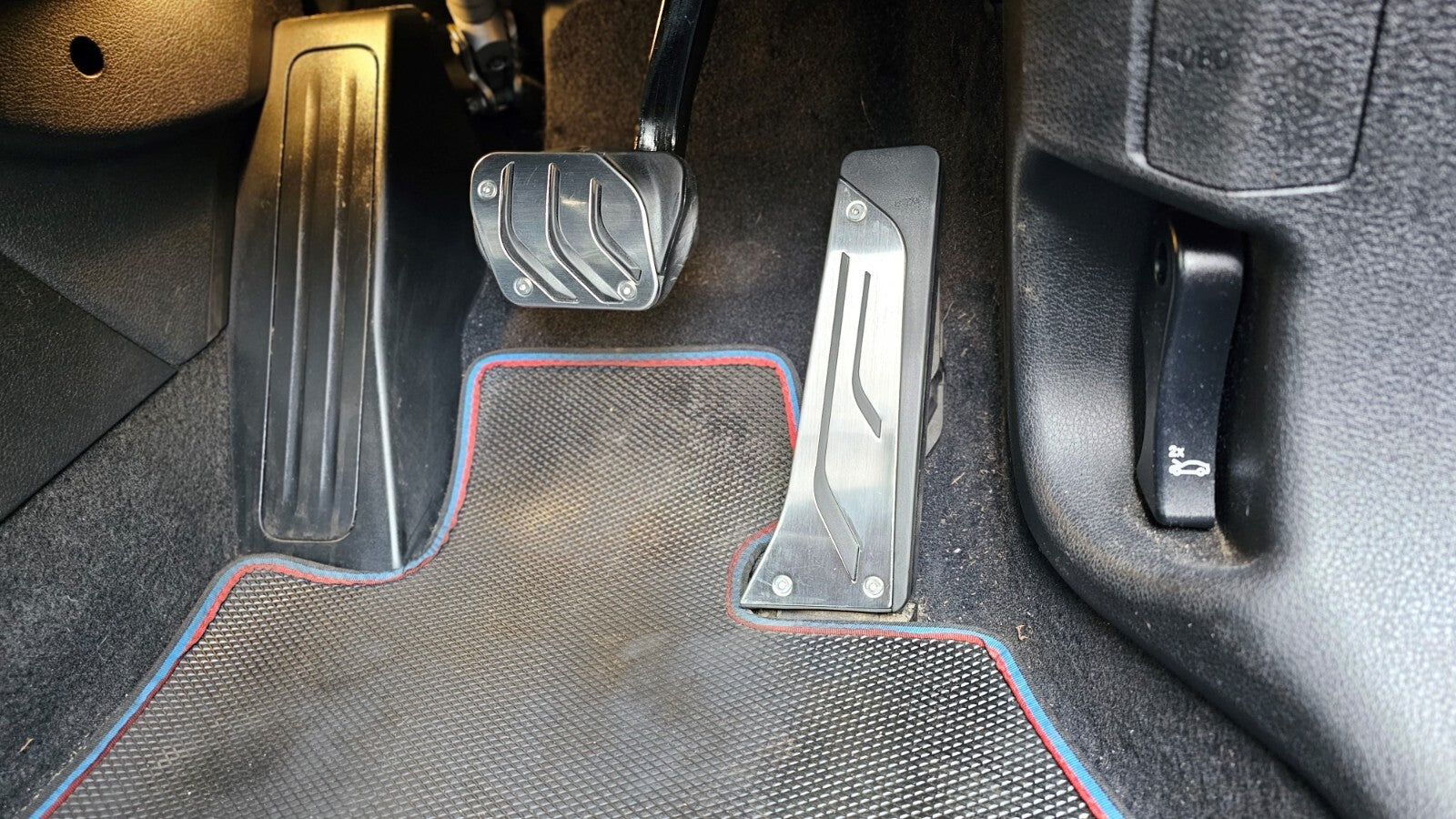 BMW M Pedal Cover set F Series Manual Stainless Steel X 1 2 3 45