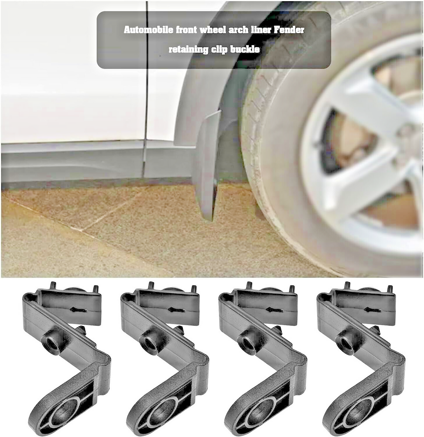 Audi Wheel Arch Lining & Mudguard Folding Clips 8E0821989A Seat6