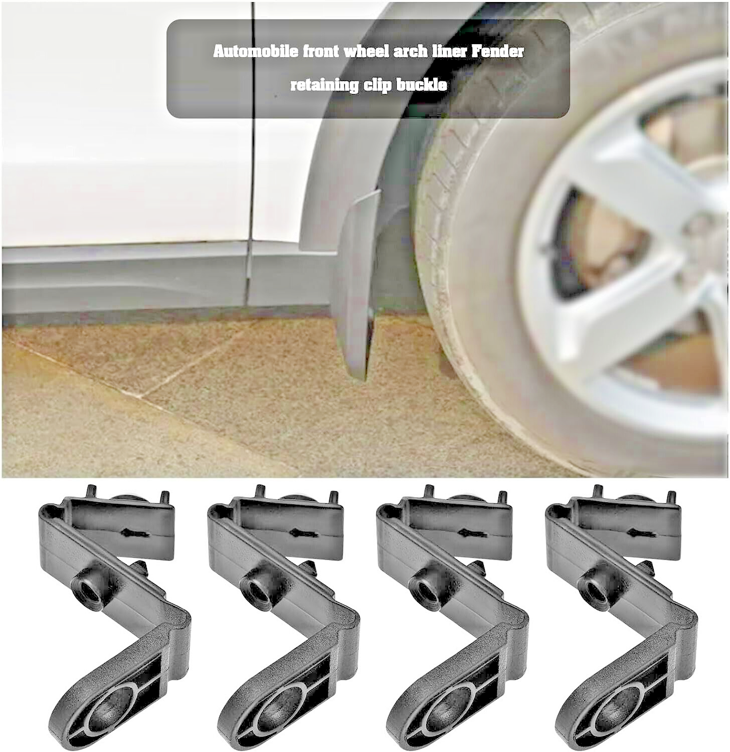 Audi Wheel Arch Lining & Mudguard Folding Clips 8E0821989A Seat6