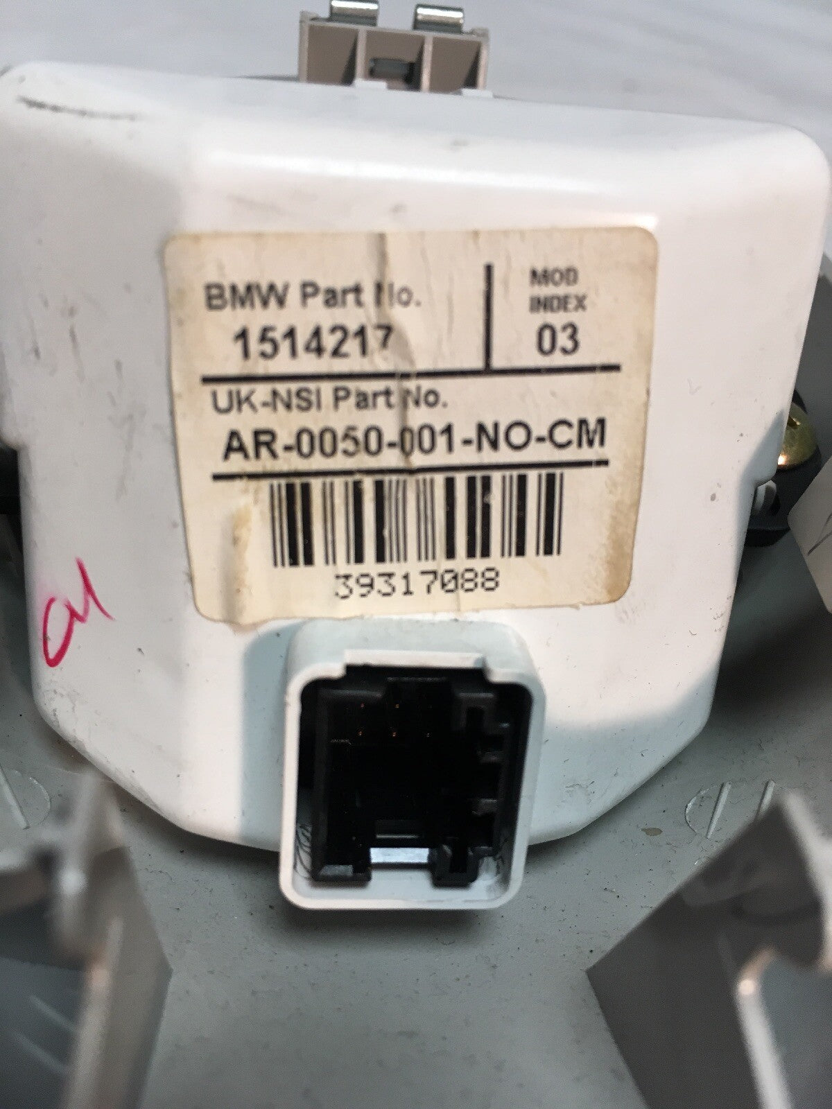 Digital Time Roof Clock 1514217 From Mini R50 R52 R53 01-061