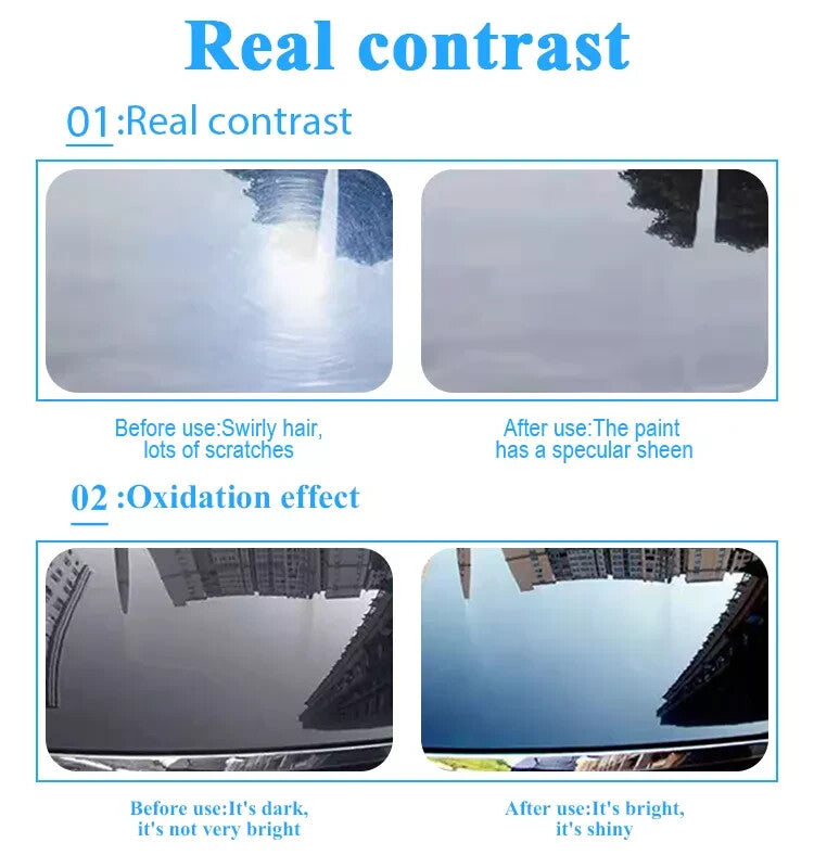 CAR WAX POLISH CARNAUBA CRYSTAL PLATING HARD SEALING LASTING PROTECTIVE SHINE3