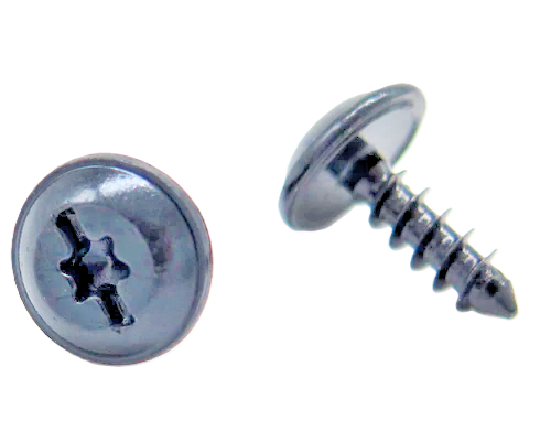 SEAT Slot Head Metal Torx Screw Trim fixing Clip Self Tapping Bolt Black 20 Pcs4