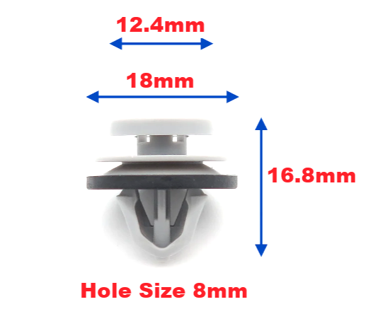 Land Rover Door & Body Trim Panel Fastener Clip fits Range Evoque & Defender #5.1