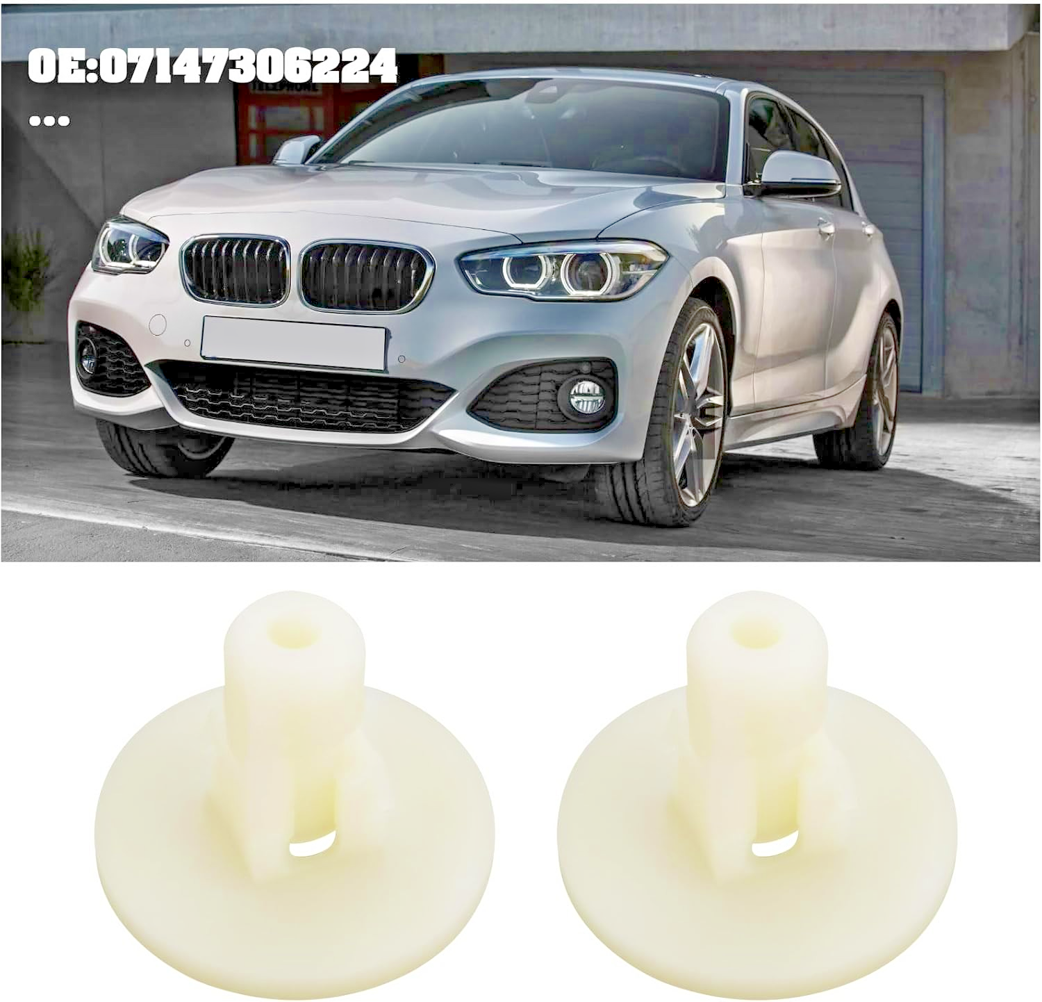 BMW Expanding Grommet Nut Trim Panel Clip - Fits most 2011 Onwards Models, Set 58