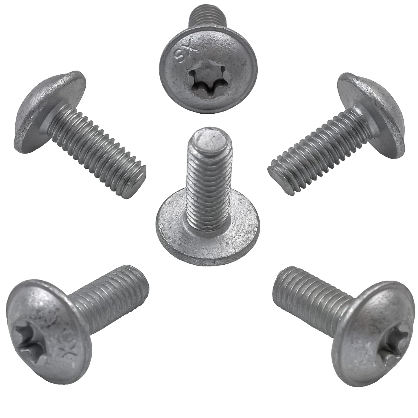 MERCEDES BENZ TORX SCREWS METAL BOLT M6 x 16mm OEM N000000001476 x58