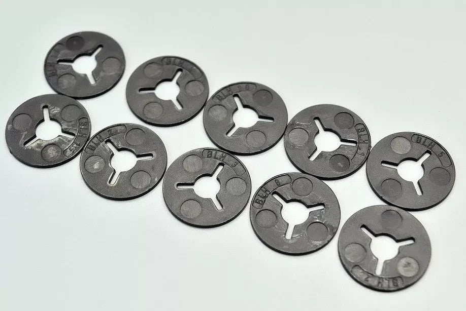 Bumper Mounting & Tow Eye Cover Clip Washers VW AUDI SKODA # 6N0129355 - 20 Pack4