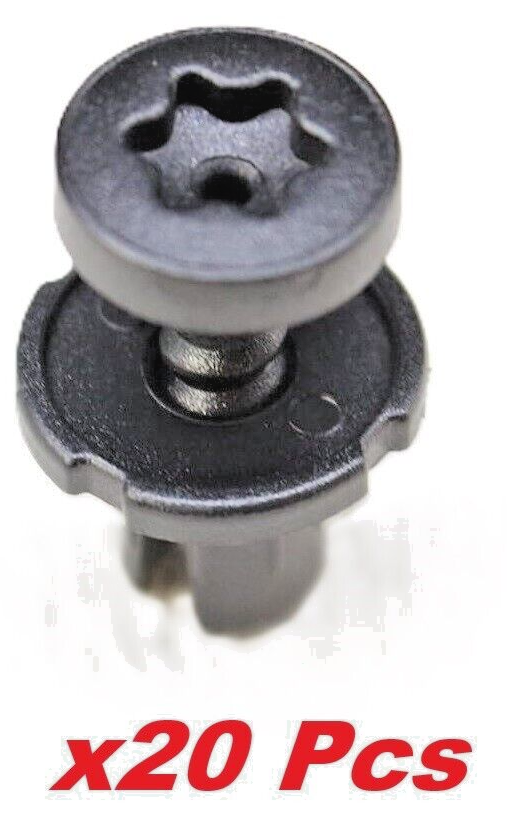 Peugeot Torx Head Plastic Screw Fit Trim Rivet x20 Pcs #6555LE0