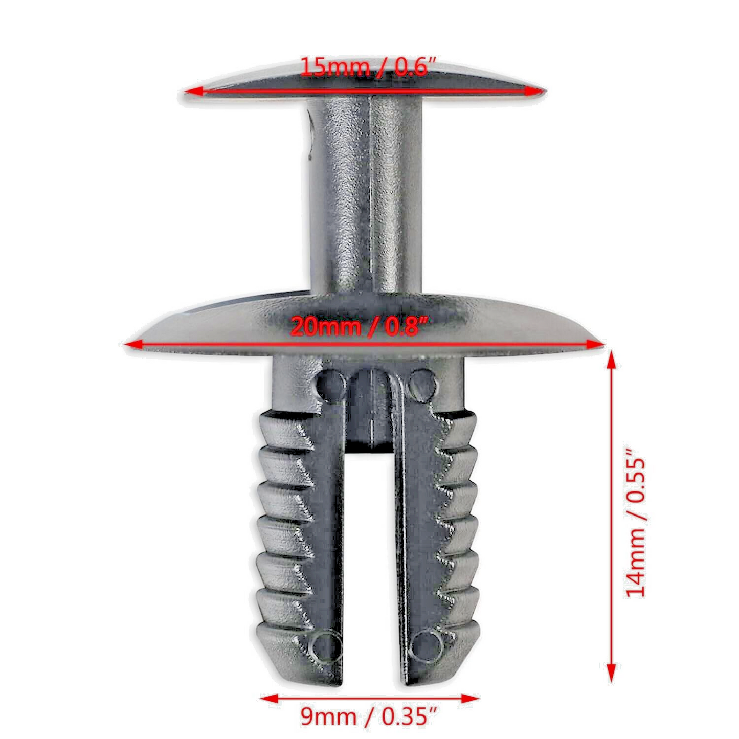 BMW Trim Clips Expanding Rivet 51471911992, 15x Qty for 1 2 3 4 5 6 7 X Z Series11