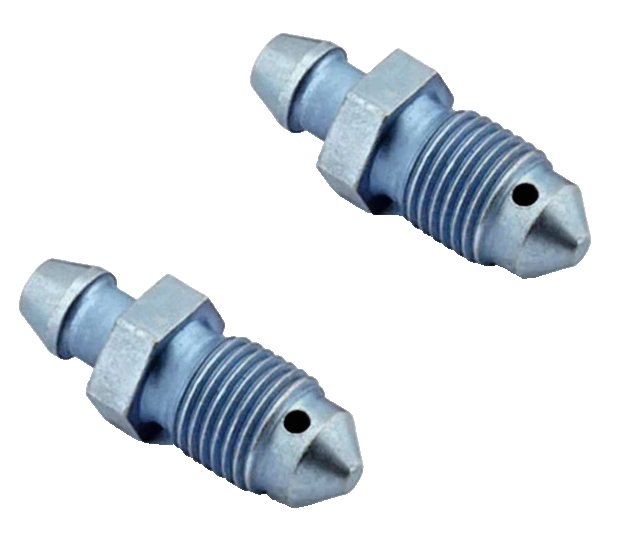 TOYOTA - Brake Calpier Bleed Screw Nipples x2 Twin Pack Includes Dust Cap M10 x14