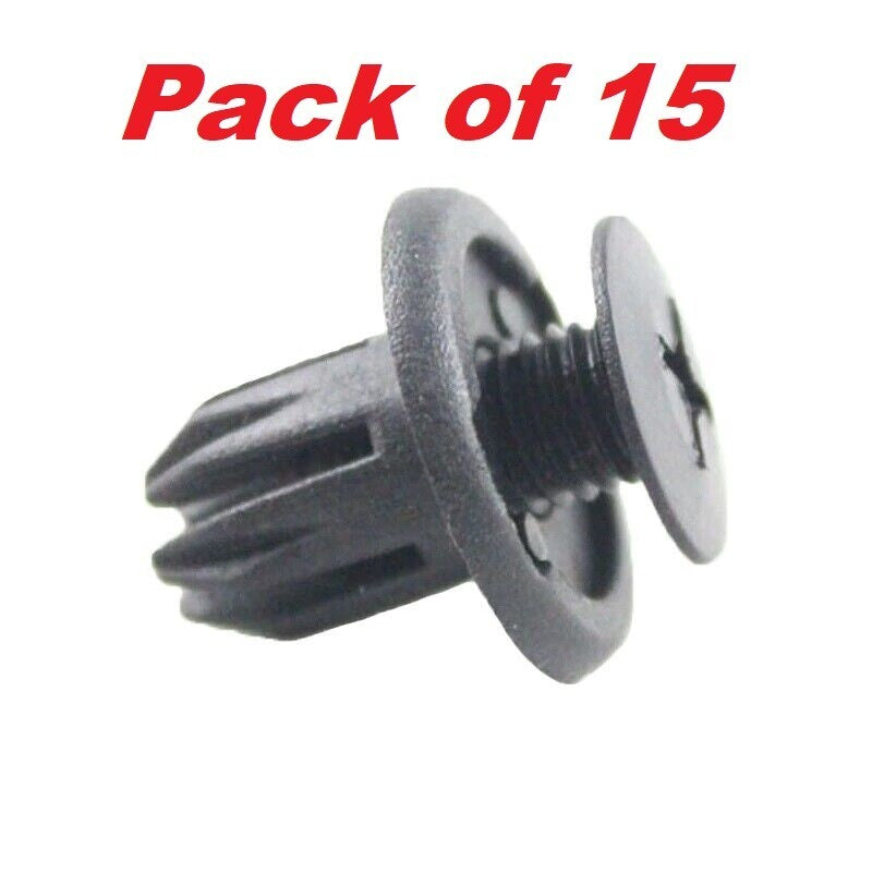 15x BMW & MINI WHEEL ARCH & TRIM SIDE SKIRT UNDERBODY LINER FASTENER CLIPS0