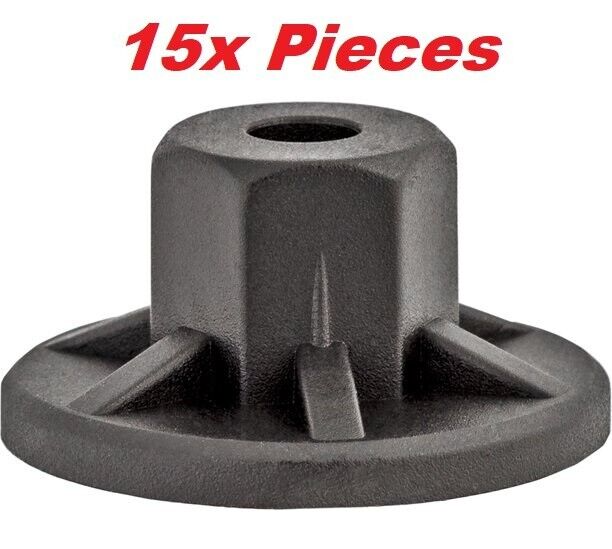 UNDERTRAY ARCH LINER SIDE SKIRT TRIM & BUMPER FIXING NUT VW AUDI N90757901 15Qty0