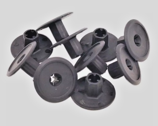 BMW Large Clip Nut Washer Under Tray Splash Guard Trim Panel Fastener - Set 10pc6