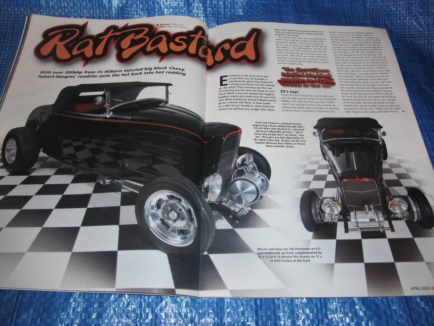 CUSTOM CAR MAGAZINE APRIL 2009 /   #bk13