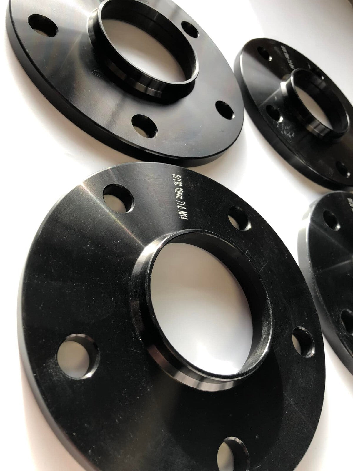 Porsche Wheel Spacers 15mm Set Of 4 in Black 5x130 PSR9Line11